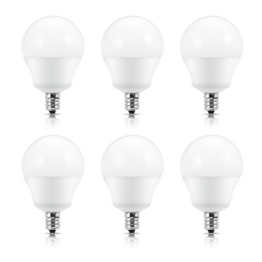 Pack of 2 4W Daylight White 6000K, ziyidianzhi Ceramic E17 LED Bulb for Microwave Oven Appliance 40W Halogen Bulb Equivalent 